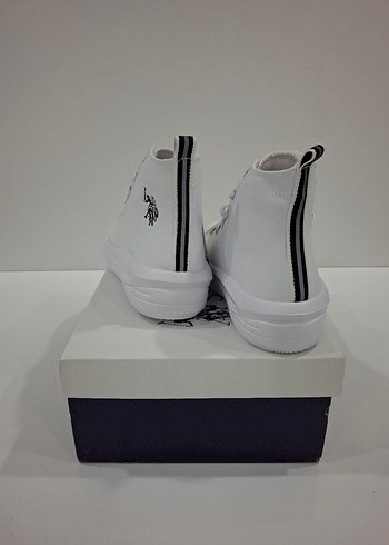 USPA kız çocuk yüksek sneaker - Görsel 3