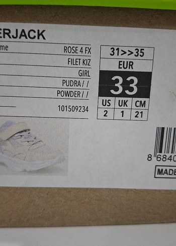 Lumberjack kız çocuk spor ayakkabı - Görsel 9