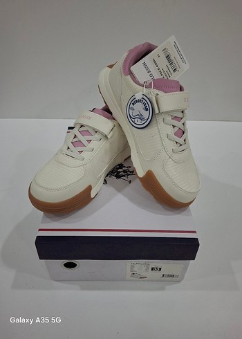 USPA kız çocuk sneaker - Görsel 5