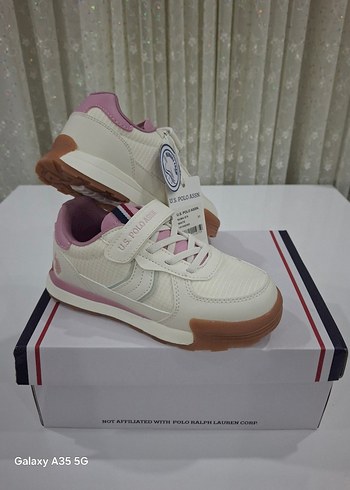 U.S Polo Assn. U.S. Polo Assn. Beyaz Kız Çocuk Spor Ayakkabı