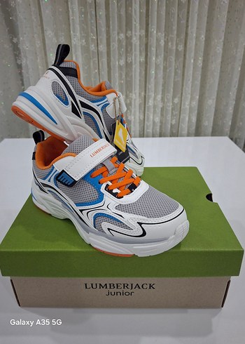 Lumberjack Lumberjack Erkek Çocuk Gri Turuncu Spor Ayakkabı