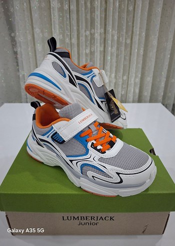 Lumberjack Lumberjack Erkek Çocuk Turuncu Gri Sneaker