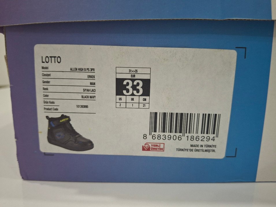 Lotto erkek çocuk high sneaker — görsel 9/9