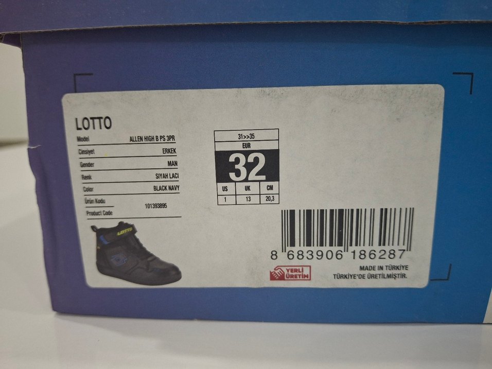 Lotto erkek çocuk high sneaker — görsel 9/9