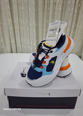 32 Beden beyaz Renk USPA erkek çocuk spor ayakkabı