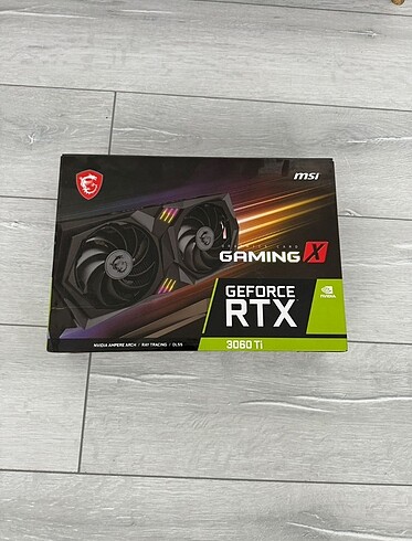 Nvidia MSI RTX 3060 Tİ EKRAN KARTI SIFIR