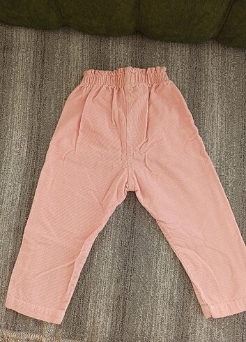 HelloBaby Kız çocuk fitilli kışlık pantolon