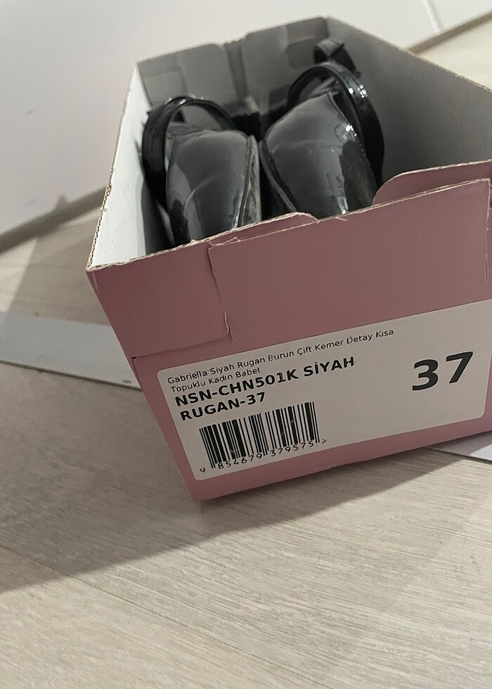 Rugan topuklu babet - Görsel 2