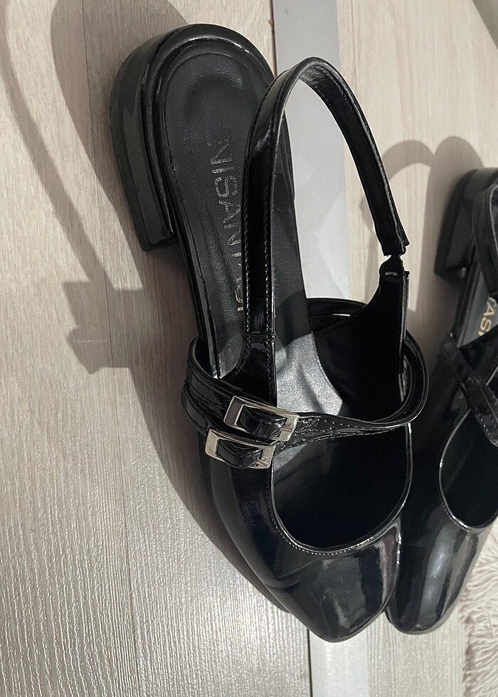 Rugan topuklu babet - Görsel 4