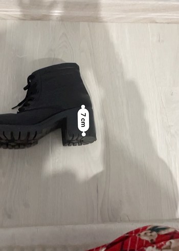 Siyah topuklu Bot - Görsel 5