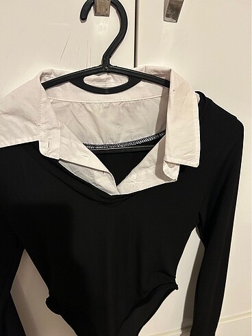 Gömlek yaka body - Görsel 2