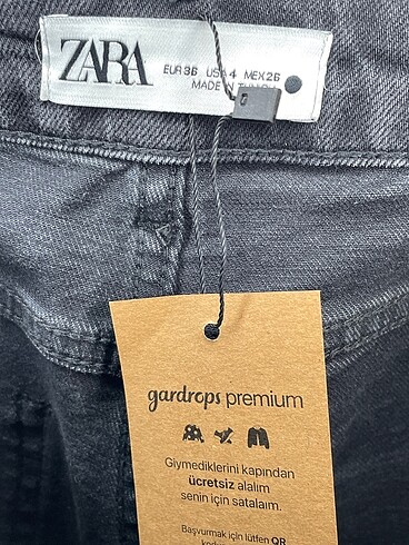 36 Beden çeşitli Renk Zara Jean / Kot %70 İndirimli.