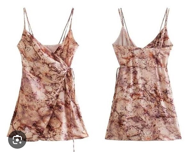 xs Beden Zara elbise