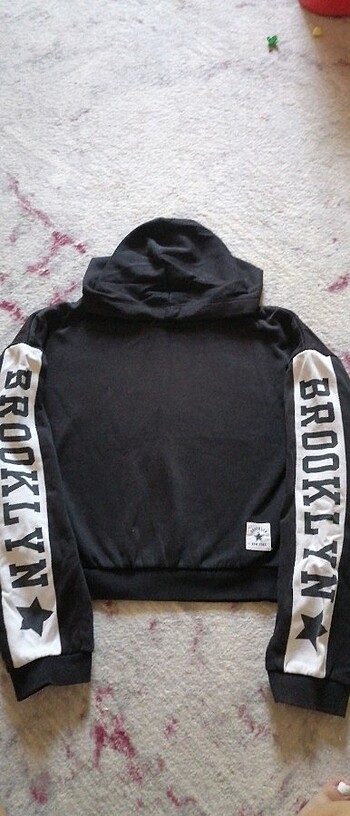 H&M KIZ COCUK CROP SWEATSHIRT