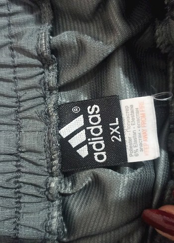 xxl Beden Gri Adidas Spor Şort