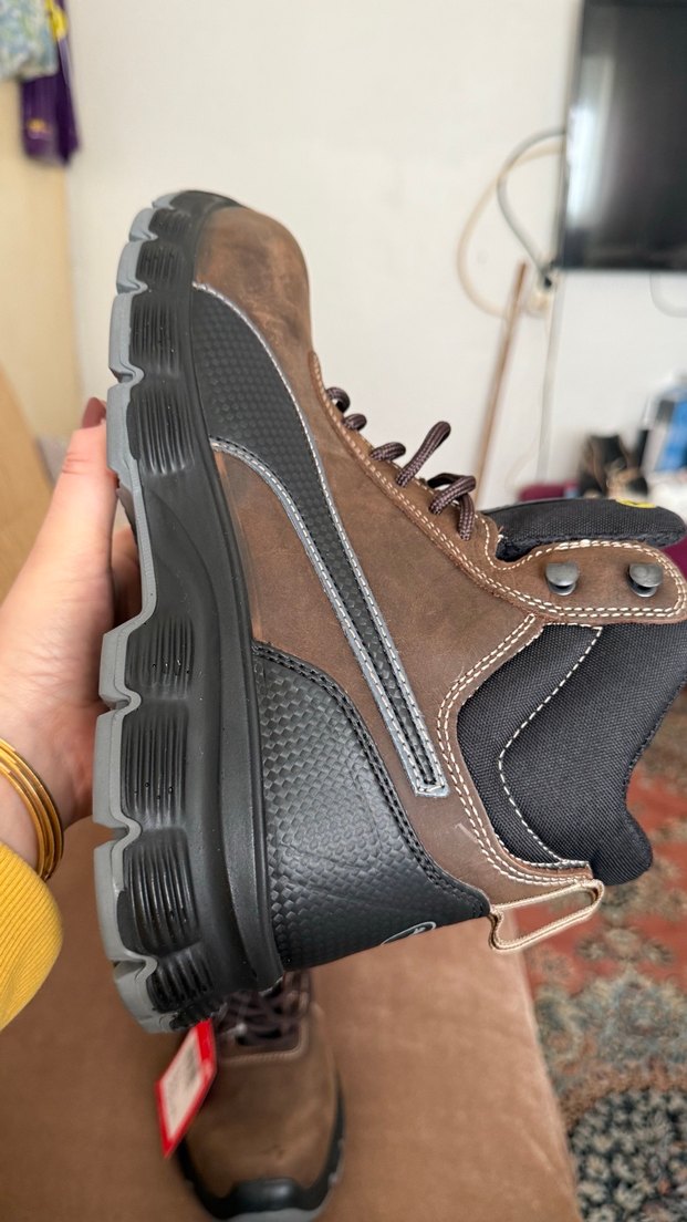 Deri Bağcıklı Erkek Outdoor Bot Kahverengi - Görsel 3