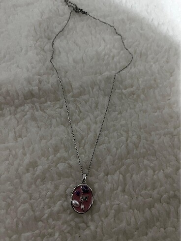Accessorize Silver çiçekli kolye
