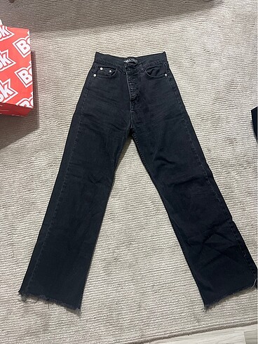 Siyah Wide leg jean