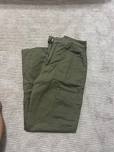 Asker yeşili kargo pantalon