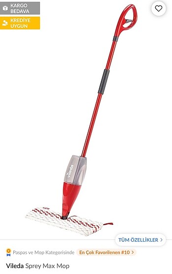 Vileda Sprey Mac Mop