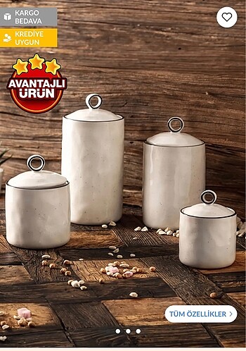 Karaca Lina 4lü Vakumlu Baharat Takımı
