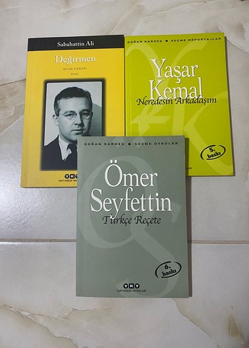 Sabahattin Ali, Yaşar Kemal, Ömer Seyfttn, Edip Cansvr Kitapları
