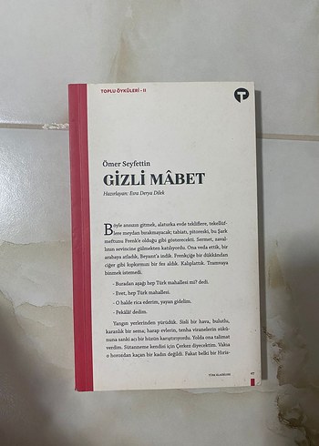 Gizli Mâbet - Ömer Seyfettin