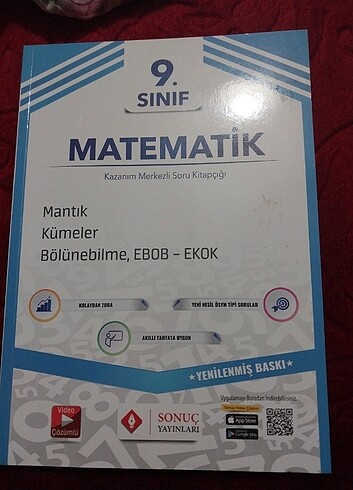  Beden 9.SINIF SONUÇ YAYINLARI MATEMATİK KİTABI