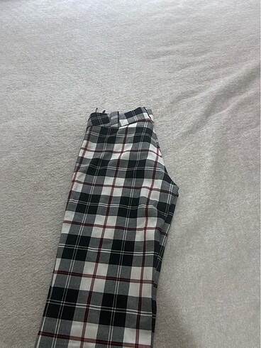 Diğer Düşük bel palazo kumaş pantolon