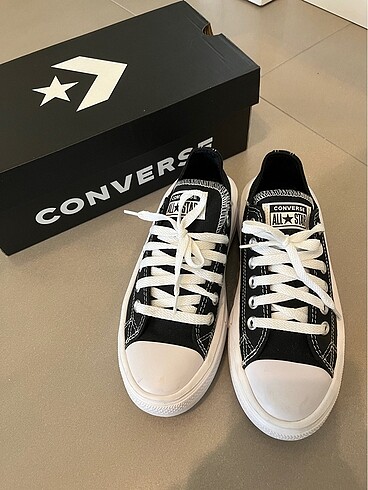 Converse Chuck Taylor All Star Siyah Platform Sneaker