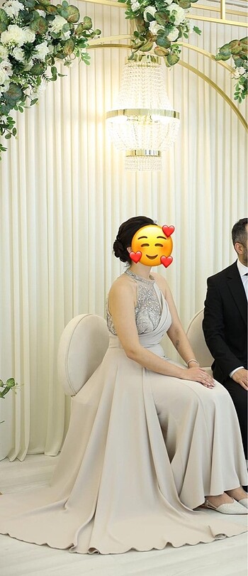 Diğer Nişan elbisesi bir kere giyildi