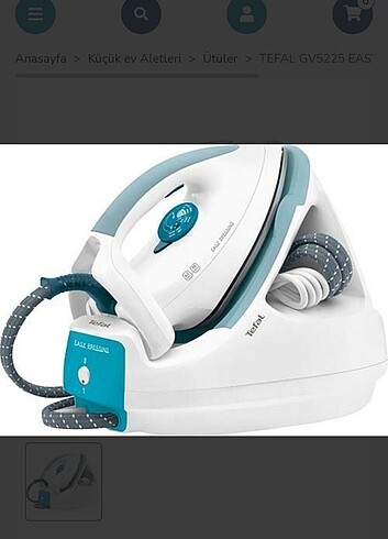 Tefal kazanlı ütü