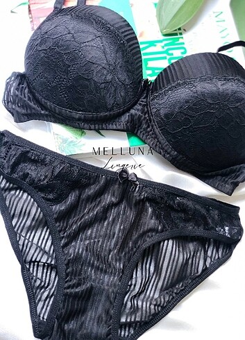 Mellunastore 90 Beden Bralet Takım 