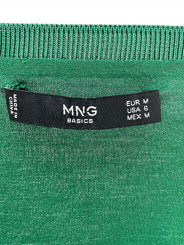 m Beden yeşil Renk Mango Bluz %70 İndirimli.