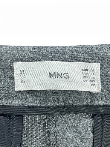 36 Beden gri Renk Mango Kumaş Pantolon %70 İndirimli.