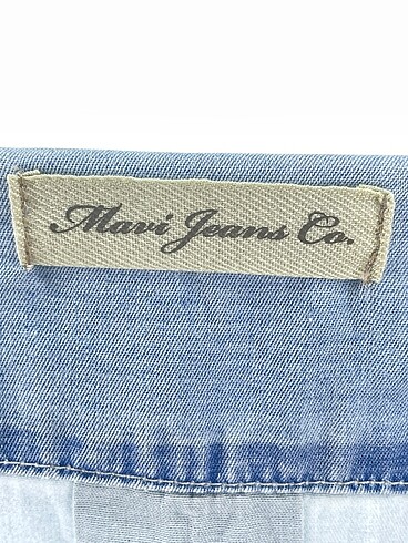m Beden mavi Renk Mavi Jeans Kısa Elbise %70 İndirimli.