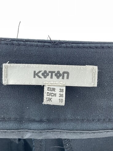 38 Beden lacivert Renk Koton Düz Kesim %70 İndirimli.