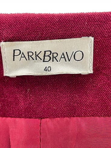 40 Beden bordo Renk Park Bravo Blazer %70 İndirimli.