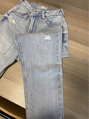 36 Beden mavi Renk bershka jean