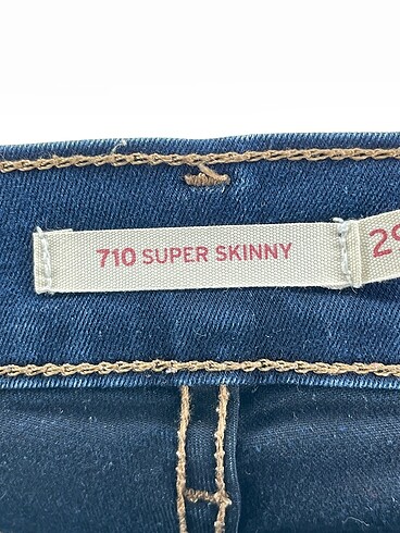 29 Beden lacivert Renk Levis Jean / Kot %70 İndirimli.