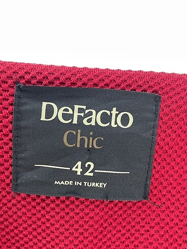 42 Beden bordo Renk Defacto Bomber %70 İndirimli.