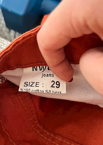 Trendyol & Milla kiremit rengi mini şort