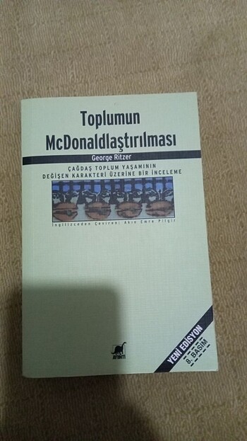 TOPLUMUN MCDONALDLAŞTIRILMASI