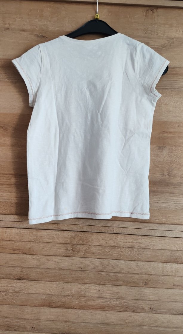 Baskılı Kız Çocuk Kısa Kollu Tişört - Görsel 2