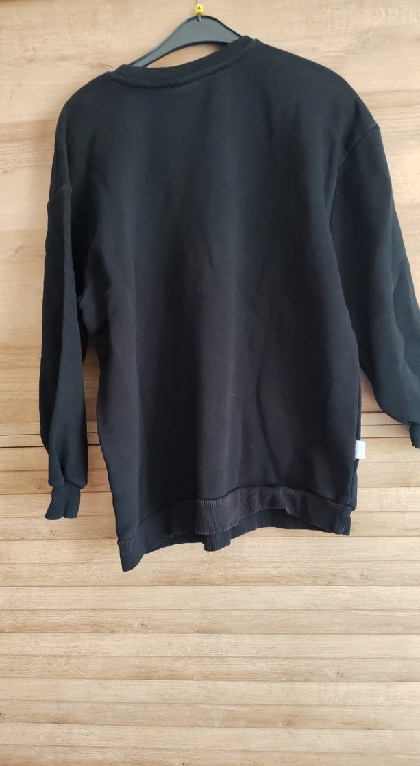 Siyah Baskılı Los Angeles Lakers Sweatshirt, - Görsel 2