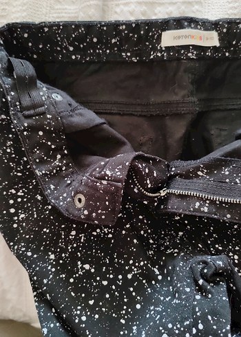 Siyah Simli Rahat Kesim Pantolon - Görsel 2