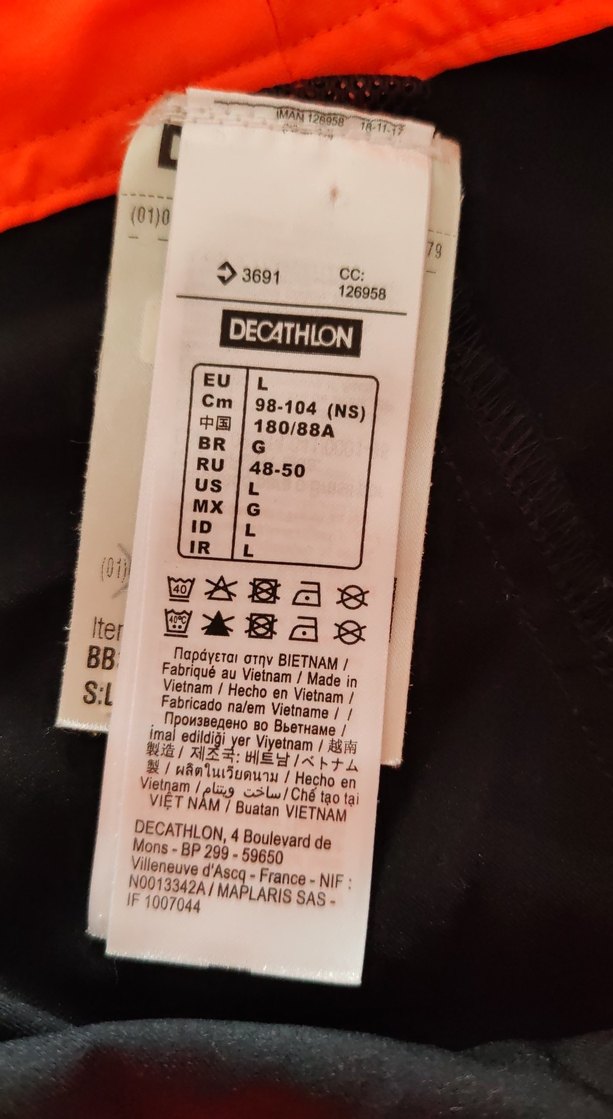 Siyah Turuncu Fermuarlı Erkek Mini Mayo - Görsel 3