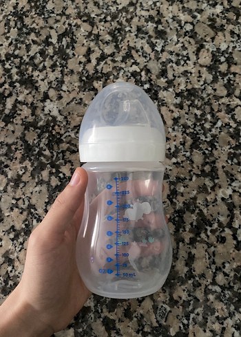 Vee Baby 250ml Pastel Pembe Alıştırma Bardağı - Görsel 3