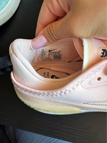 38 Beden pembe Renk Orijinal Nike bez spor ayakkabı