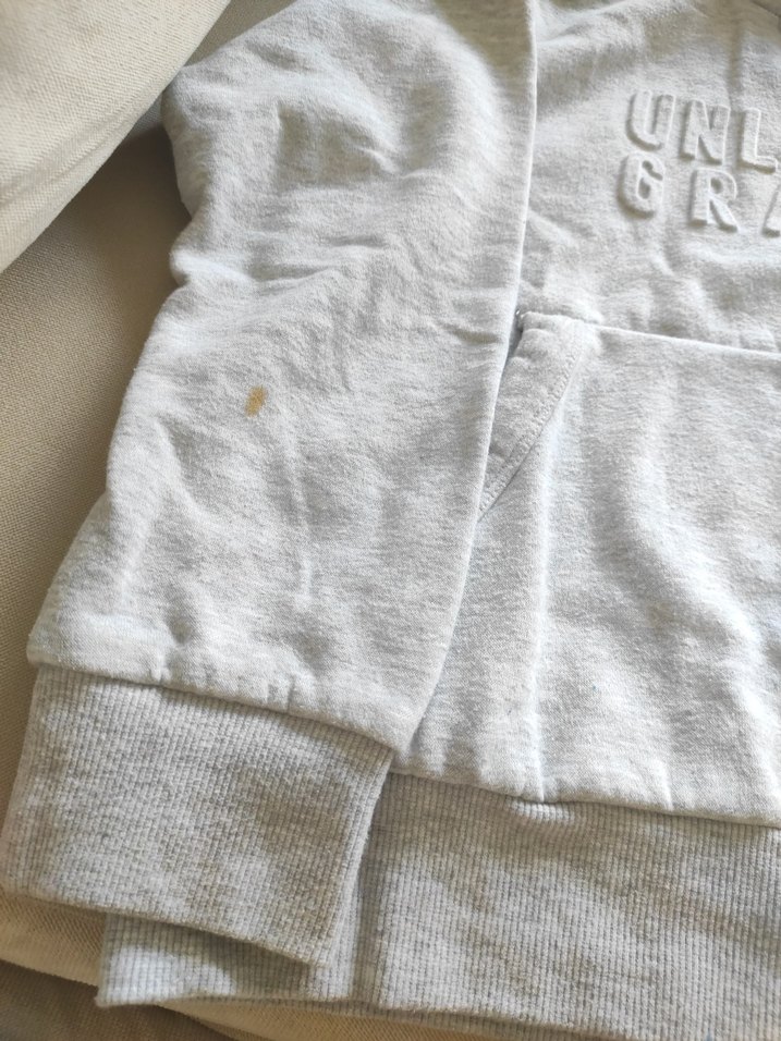 Gri Erkek Kapüşonlu Sweatshirt - Görsel 3